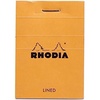 image:imageRhodia Staplebound Notepads  Lined 80 sheets  2 x 3 in  Orange cover