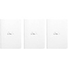 image:imageRhodia Staplebound White Notebooks lined  6 in x 8 in Pack of 3