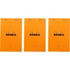 image:imageRhodia Top Staplebound No 14 Notepad 4375 x 6375 Pack of 3