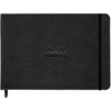 image:imageRhodia Webnotebook Landscape A5 Plain  BlackBlack