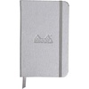 image:imageRhodia Webnotebook Webbie Faux Leather Hardcover  96 Sheets 192 Pages 90g Ivory Dot Grid Paper  Great Bullet Journal Notebook Sketchbook