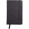 image:imageRhodia Webnotebook Webbies  Dot Grid 96 sheets  A6 3 12 x 5 12  Black Italian Synthetic Leather CoverBlack