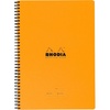 image:imageRhodia Wirebound Meeting Book A4 PrePrinted  BlackOrange