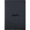 image:imageRhodia cfmtpu11or Notepad with Cover No11 A7 Metallic PU Leather Orange Block Rodia No11 with Orange80 Pieces 02 inch 5 mm Square PEFC Certifiedorange