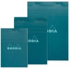 image:imageRodia Colors No 11 A7 Notepad Set of 3 80 Sheets 02 inch 5 mm Ruled Water Repellent Cover Perforation Pink Rhodia Colors cf11302Turquoise