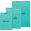 image:imageRodia Colors No 11 A7 Notepad Set of 3 80 Sheets 02 inch 5 mm Ruled Water Repellent Cover Perforation Pink Rhodia Colors cf11302blue