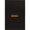 image:imageRodia cf38200 Notepad No 14 A3 165 x 125 inches 42 x 318 cm 80 Sheets Square Ruled Water Repellent Cover Perforated PEFC Certified Block Rodia OrangeBlack Black 193911tcx