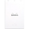 image:imageRodia cf38200 Notepad No 14 A3 165 x 125 inches 42 x 318 cm 80 Sheets Square Ruled Water Repellent Cover Perforated PEFC Certified Block Rodia Orangewhite