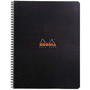 image:imageBlack Exaclair Rhodia Graph Notebook 9X11