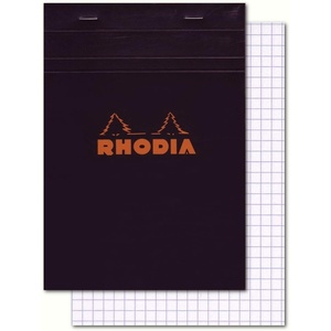 image:imageBloc n12 Rhodia noir 85x12 80 F 5x5  122009Cblack