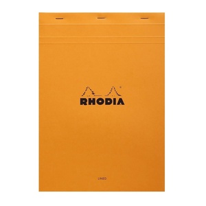 image:imageBloc n18 Rhodia orange A4 80 F lign  marge  18600C