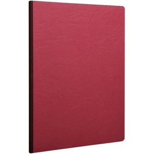image:imageClairefontaine Age Bag Clothbound Notebook A4 Lined 192 Pages  GreenRed
