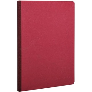 image:imageClairefontaine Basic Large Clothbound Notebook 6 x 825 Green 192 Pagesred