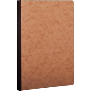 image:imageClairefontaine Basic Large Clothbound Notebook 6 x 825 TAN 192 Pages
