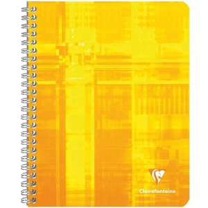 image:imageClairefontaine Wirebound Notebook  French Ruled 50 Sheets  6 x 8  Pack of 1 Assorted Notebook