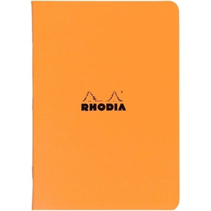 image:imageRHODIA Rodia cf119184 Classic Staple Notebook A5 Ruled Orangeorange