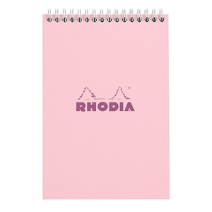 image:imageRhodia 118413C  bloc RI A5 Couleurs Rose 55 80F