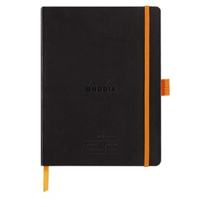 image:imageRhodia Black Meeting Notebook 16 x 21 cm 117782