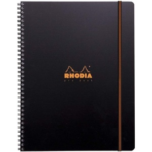 image:imageRhodia Business Collection Pro Book Spiral Bound Notebook  A4Lined and Margin