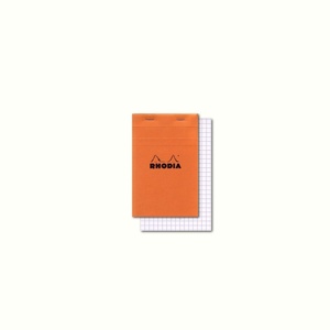 image:imageRhodia Classic Orange Notepad 4X6 Grid