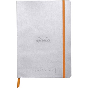 image:imageRhodia Goalbook Journal A5 Dotted  Anise GreenSilver