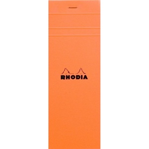 image:imageRhodia Grid Memo Pad 29 X 83Orange