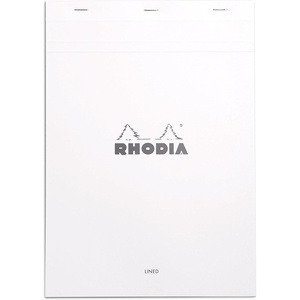 image:imageRhodia Ice Pad Staplebound 825x1175 Lined Pack of 3