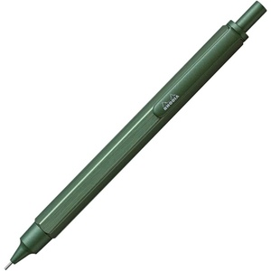 image:imageRhodia RHODIA SCRIPT cf9298 Mechanical Pencil 05mm Hex Shaft Aluminum Body Hairline Finish Orangesage