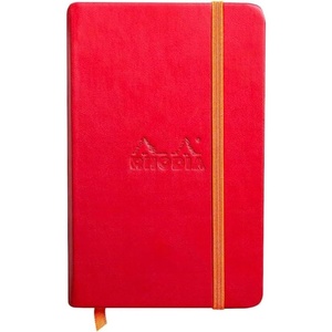 image:imageRhodia Rhodiarama Webnotebook  Lined 96 sheets  5 12 x 8 14  Beige Cover 118745CPoppy