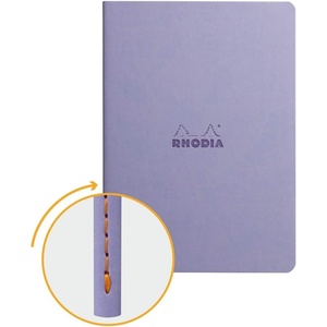 image:imageRhodia Sewn Spine Notebook A5 Dot  TangerineIris