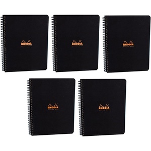 image:imageRhodia Side Spiralbound Large Meeting Book 6 X 8 Pack of 5