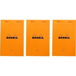 image:imageRhodia Top Staplebound No 14 Notepad 4375 x 6375 Pack of 3