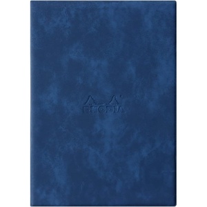 image:imageRhodia cfrdphc11id PVC Hard Cover No11 A7 Indigo 1 Block RHODIA Orangeindigo
