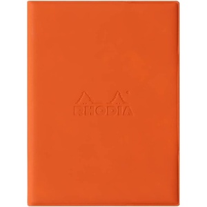 image:imageRhodia cfrdphc11id PVC Hard Cover No11 A7 Indigo 1 Block RHODIA Orangeorange