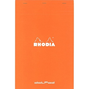 image:imageRodia Dot Pad No19 Orange CoverDot Grid Pattern Set of 5 83 x 125 inches 21 x 318 cm cf19558