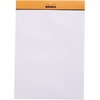 image:imageRhodia Classic Orange Notepad Blank  6 in x 814 in Pack of 3