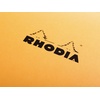 image:imageRhodia Classic Orange Notepad Blank  6 in x 814 in Pack of 3
