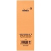 image:imageRhodia Staplebound Orange  Lined 3 x 825 Notepad  R8600