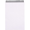 image:imageRhodia Wirebound Notepad  Graph 80 sheets  6 x 8 14  Black cover Pack of 5