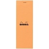 image:imageRhodia Staplebound Orange  Lined 3 x 825 Notepad  R8600
