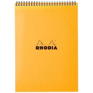 image:imageRhodia Classic Wrbnd Pad 80 Detach Sh 21X297Cm Sq5X5 18500C
