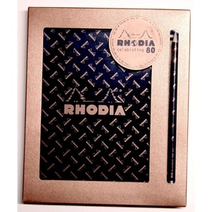 image:imageRhodia No 80 Graph Notepad  80th Anniversary Pad Limited Edition Boxed Gift Set