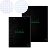 image:imageRhodia Notepad Green Pad No 16 A5 57 x 82 inches 146 x 208 cm 70 Sheets 02 inch 5 mm Square Memo Pad 100 Recycled Paper Paper Weight 90 gm2 Perforated RHODIA cf16691