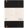 image:imageRHODIA 117182C  Soft Notebook Diary Perpetual Perpetual Black  A5128 Pages  90G Ivory Clairefontaine Paper  Index Elastic Closure  Faux Leather Cover  Rhodiarama CollectionBlack