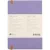image:imageRHODIA 117182C  Soft Notebook Diary Perpetual Perpetual Black  A5128 Pages  90G Ivory Clairefontaine Paper  Index Elastic Closure  Faux Leather Cover  Rhodiarama CollectionIris