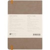 image:imageRHODIA 117182C  Soft Notebook Diary Perpetual Perpetual Black  A5128 Pages  90G Ivory Clairefontaine Paper  Index Elastic Closure  Faux Leather Cover  Rhodiarama CollectionTaupe