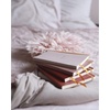 image:imageRHODIA 117371C  Nacarat Soft Notebook  A5  Lined  160 pages  Ivory Clairefontaine Paper 90 gm  Bookmark Elastic Closure  Faux Leather Cover  Rhodiarama Collection
