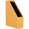 image:imageRHODIA 318936C  Daffodil Magazine Rack  10x25x31 cm  Orange Saddle Stitching  Faux Leather Exterior  Rhodiarama Home Office Collection  Office Organization amp Designer StorageOrange