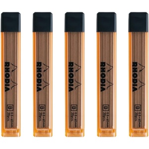 image:imageRhodia Mechanical Pencil Script Refills Set of 5 002 inches 05 mm 20 RHODIA cf9359