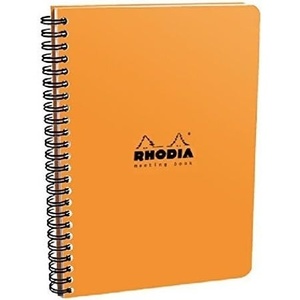 image:imageRhodia Orange Meeting Notebook 65x 85